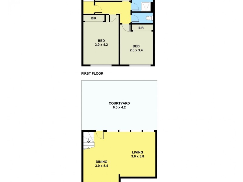 18/57 Clow Street, Dandenong VIC 3175 Floorplan