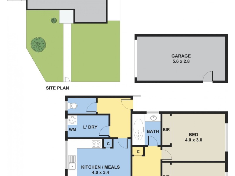 1/125 Buckley Street, Noble Park VIC 3174 Floorplan