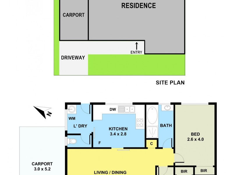 2/148 Buckley Street, Noble Park VIC 3174 Floorplan