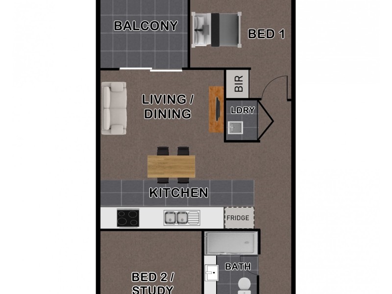 102/51-53 Buckley Street, Noble Park VIC 3174 Floorplan