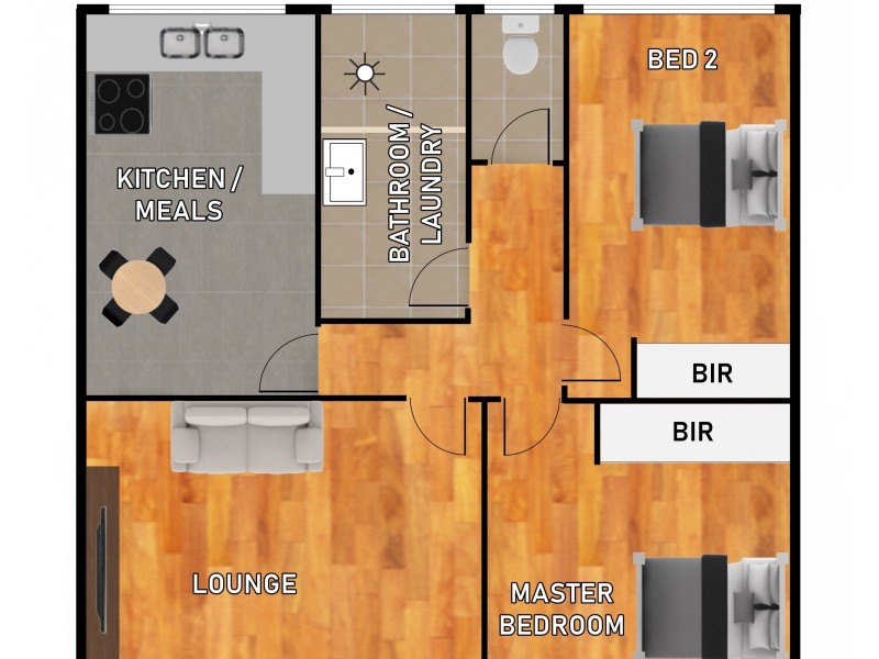 11/1-3  Herbert Street, Dandenong VIC 3175 Floorplan