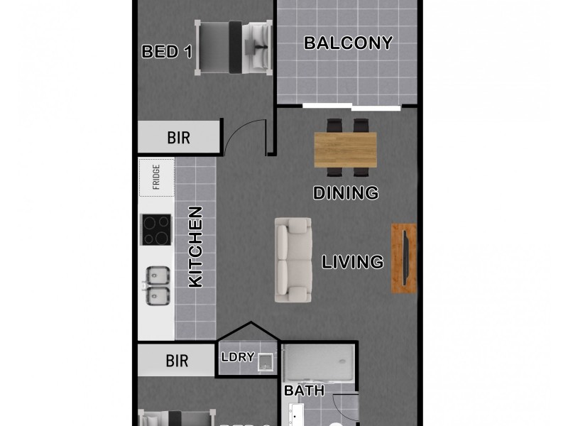 106/51-53 Buckley Street, Noble Park VIC 3174 Floorplan