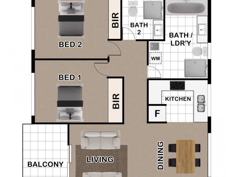 1/315-319 Huntingdale Road, Chadstone VIC 3148 Floorplan