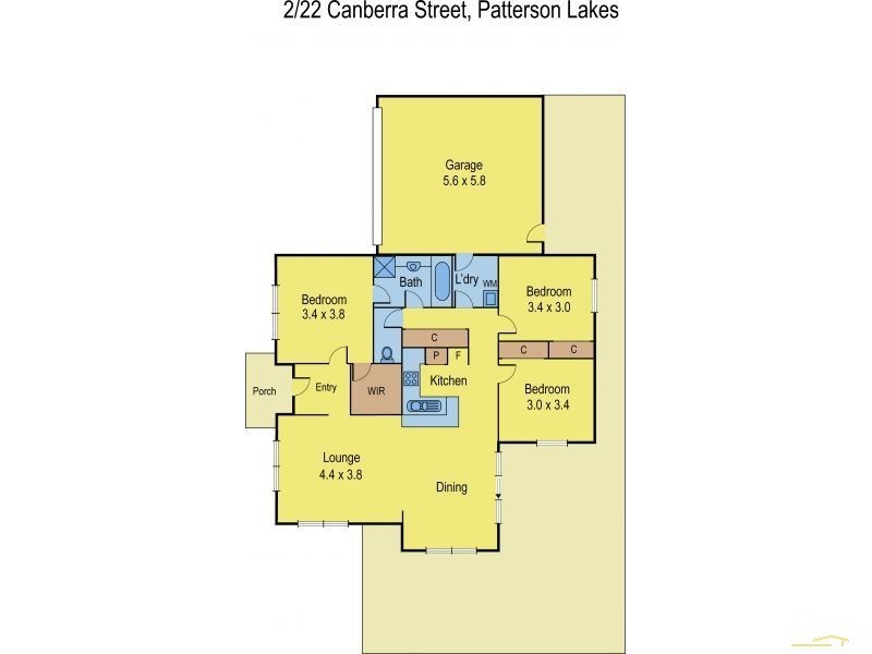 2/22 Canberra Street, Carrum VIC 3197