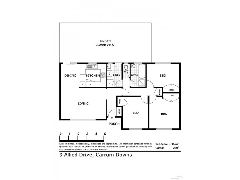 9 Allied Drive, Carrum Downs VIC 3201 Floorplan