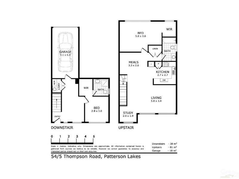 54/5 Thompson Road,, Patterson Lakes VIC 3197 Floorplan