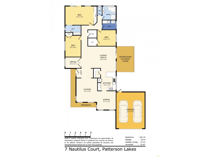 7 Nautilus Court, Patterson Lakes VIC 3197 Floorplan