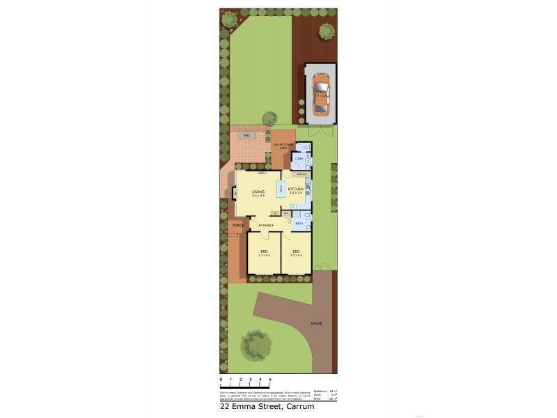 22 Emma Street, Carrum VIC 3197 Floorplan