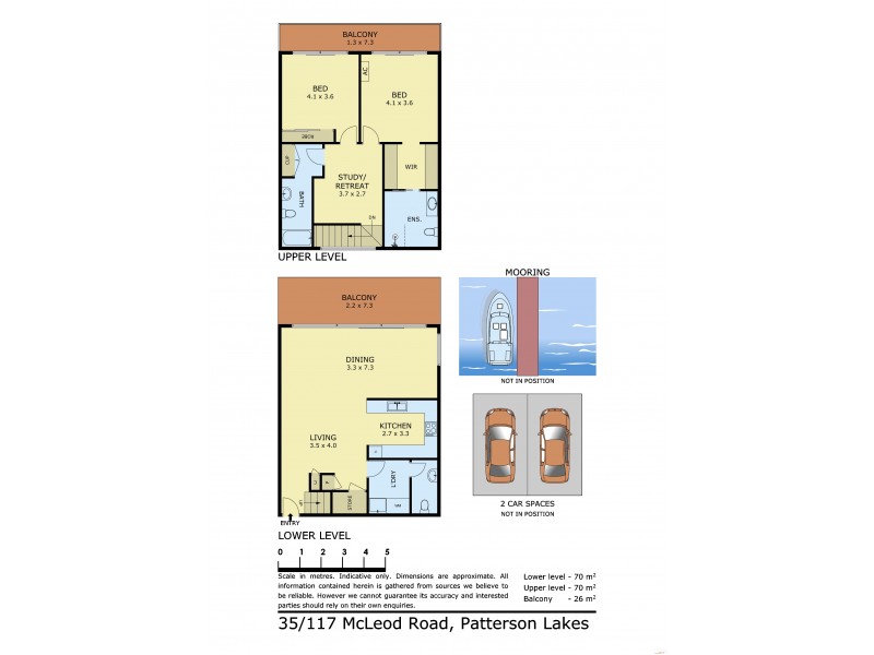 35/117 McLeod Road, Patterson Lakes VIC 3197 Floorplan