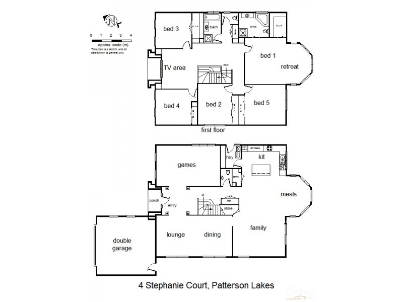 4 Stephanie Court, Patterson Lakes VIC 3197 Floorplan