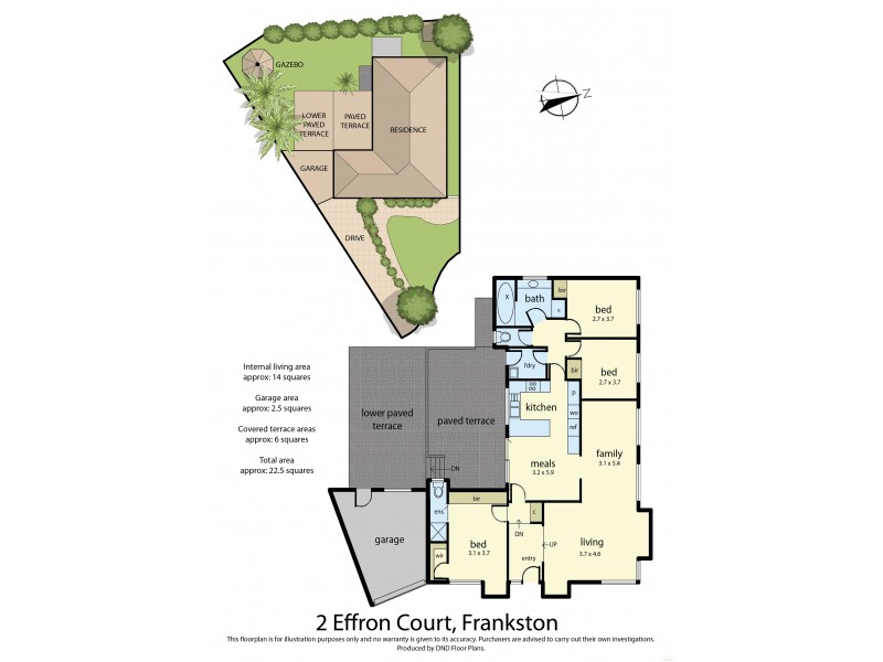 2 Effron Court, Frankston VIC 3199 Floorplan