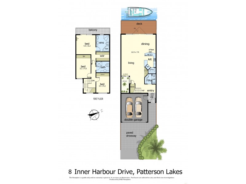 8 Inner Harbour, Patterson Lakes VIC 3197 Floorplan