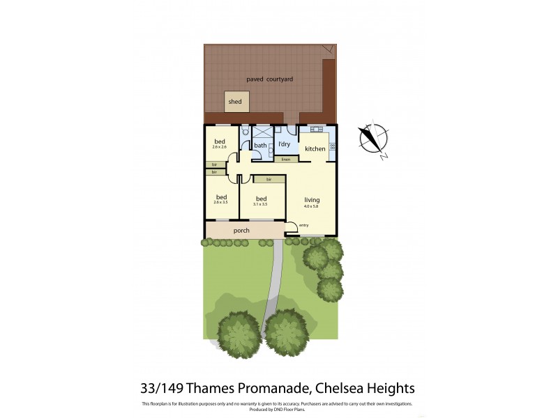 33/149 Thames Promenade, Chelsea Heights VIC 3196 Floorplan