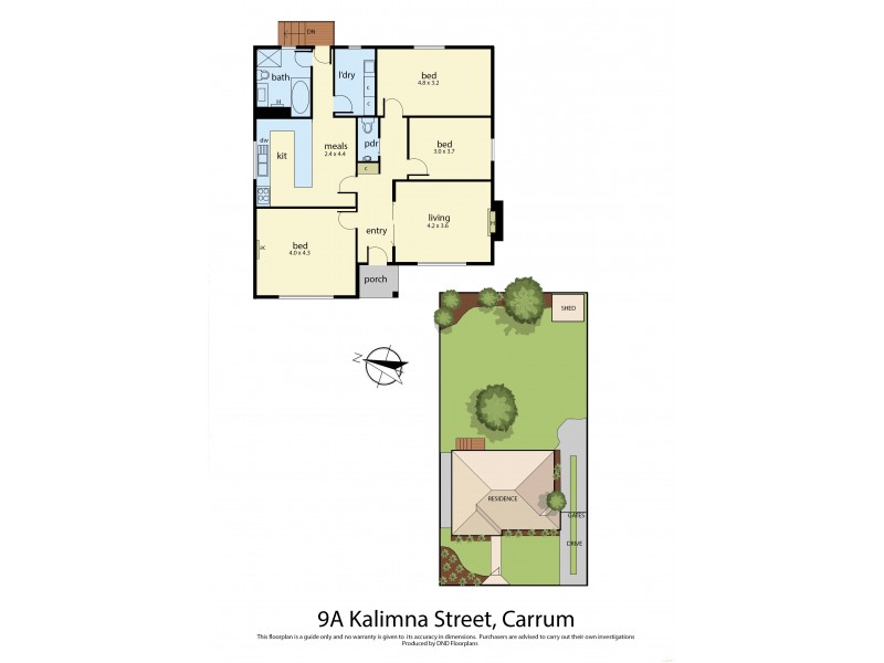 9A Kalimna Street, Carrum VIC 3197 Floorplan