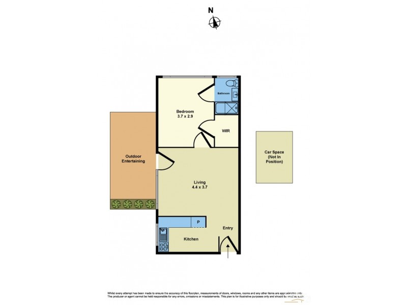 3/125 FERGUSON STREET, Williamstown VIC 3016 Floorplan