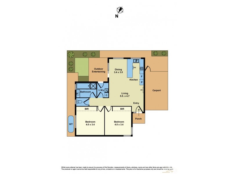 3/152 Blyth Street, Altona VIC 3018 Floorplan