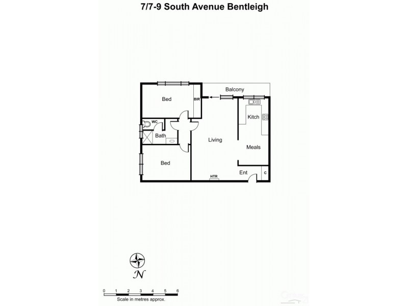 7/7-9 South Avenue, Bentleigh VIC 3204 Floorplan
