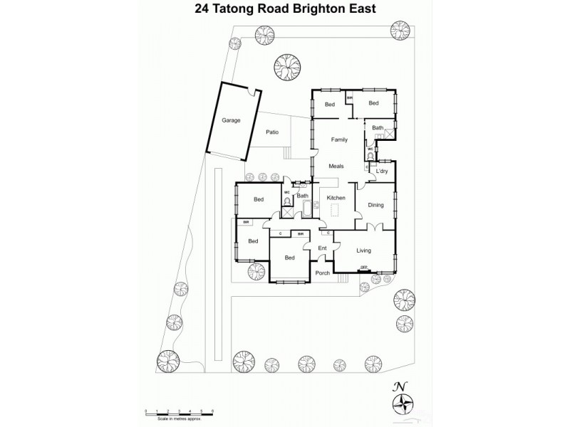 24  Tatong Road, Brighton East VIC 3187 Floorplan