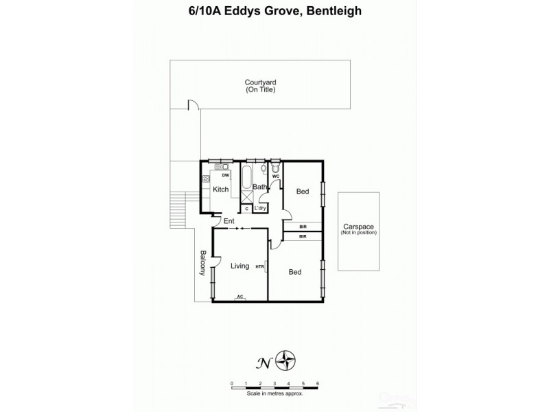 6/10A Eddys Grove, Bentleigh VIC 3204 Floorplan