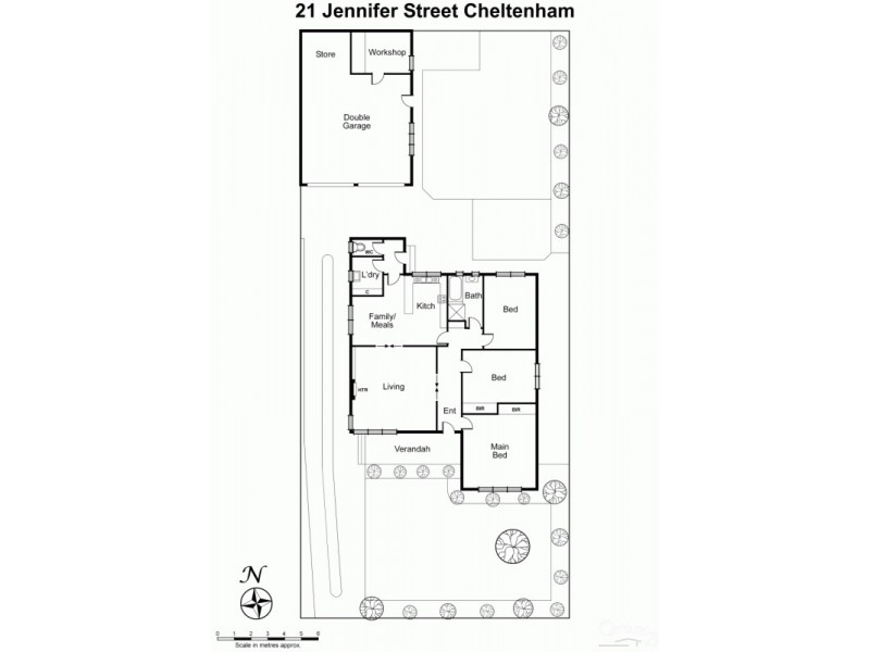 21 Jennifer Street, Cheltenham VIC 3192 Floorplan