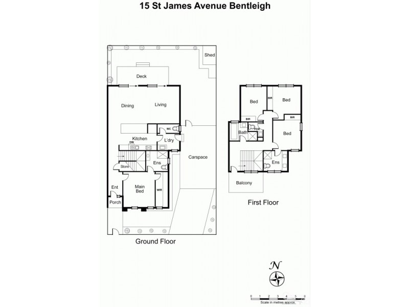 15 St James Avenue, Bentleigh VIC 3204 Floorplan