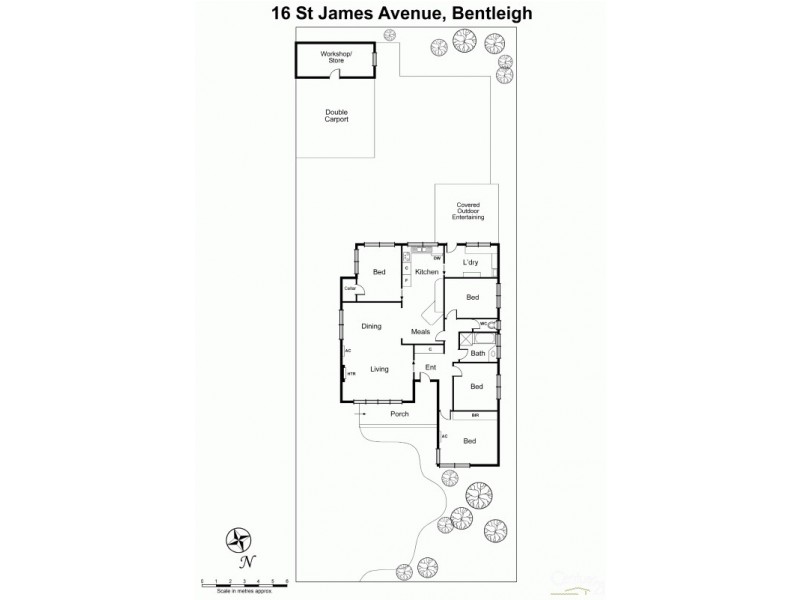 16 St James Avenue, Bentleigh VIC 3204 Floorplan