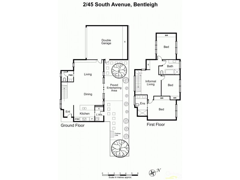 2/45 South Avenue, Bentleigh VIC 3204 Floorplan