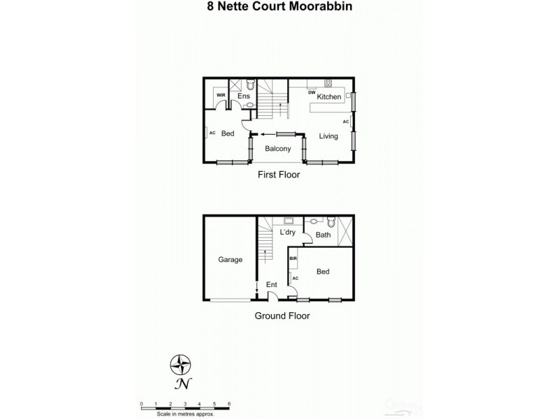8 Nette Court, Moorabbin VIC 3189 Floorplan