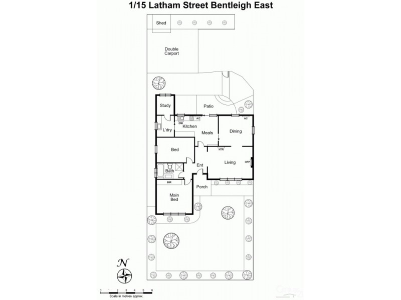 1/15 Latham Street, Bentleigh East VIC 3165 Floorplan