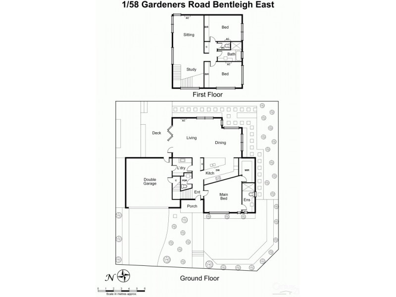 1/58  Gardeners Road, Bentleigh East VIC 3165 Floorplan