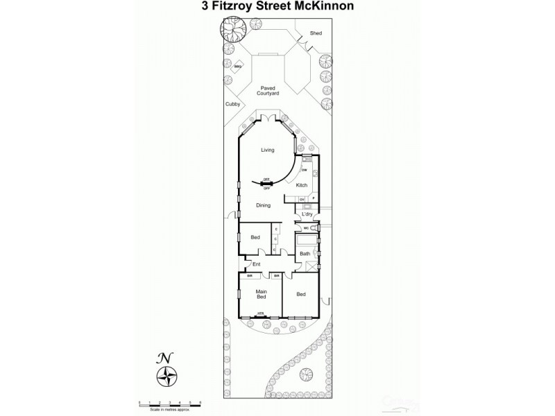 3 Fitzroy Street, Mckinnon VIC 3204 Floorplan