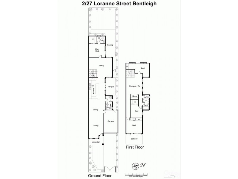 2/27 Loranne Street, Bentleigh VIC 3204 Floorplan