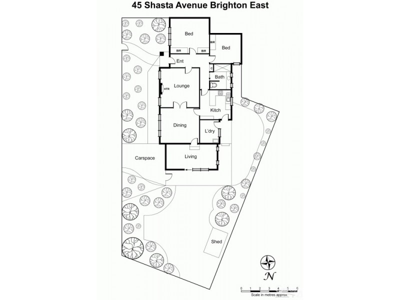 45 Shasta Avenue, Brighton East VIC 3187 Floorplan