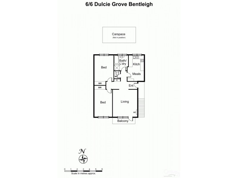6/6 Dulcie Grove, Bentleigh VIC 3204 Floorplan