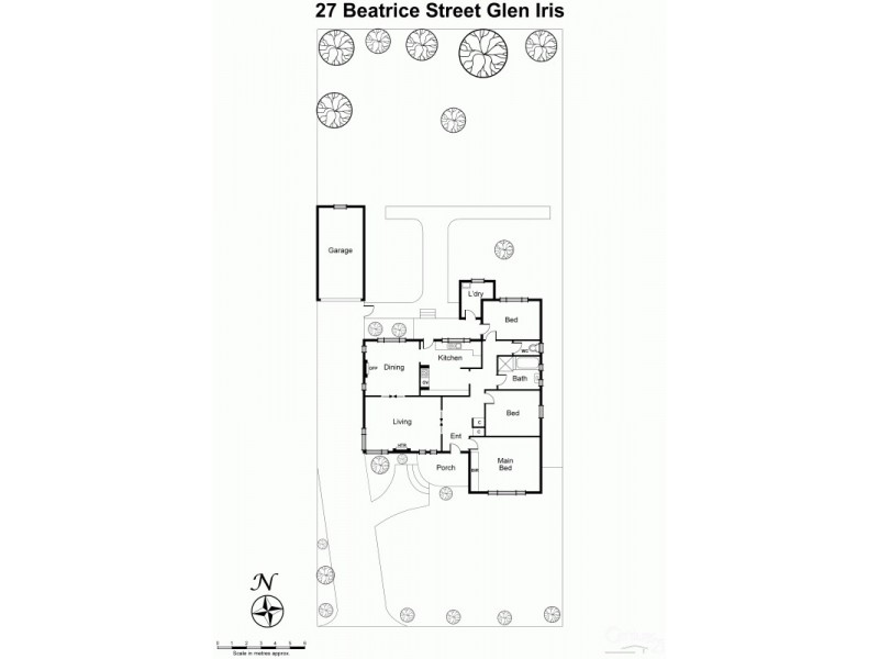 27 Beatrice Street, Glen Iris VIC 3146 Floorplan