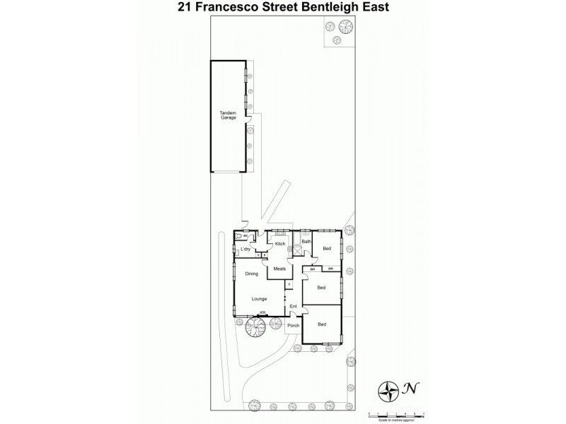 21 Francesco Street, Bentleigh East VIC 3165 Floorplan