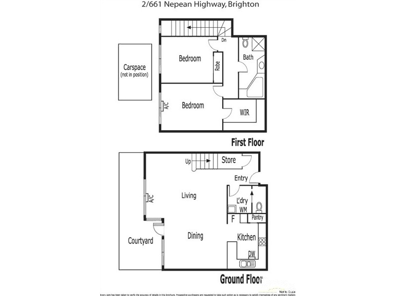 2/661 Nepean Highway, Brighton East VIC 3187 Floorplan