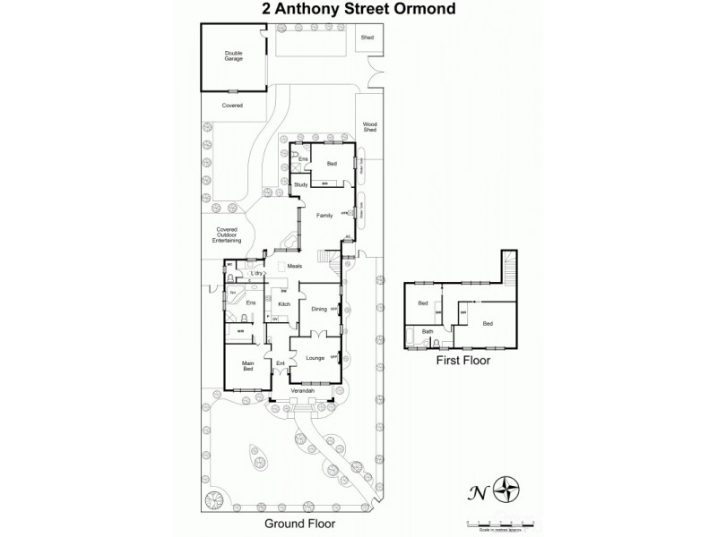 2 Anthony Street, Ormond VIC 3204 Floorplan