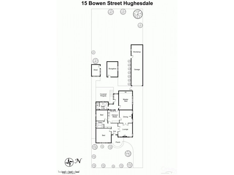 15 Bowen Street, Hughesdale VIC 3166 Floorplan