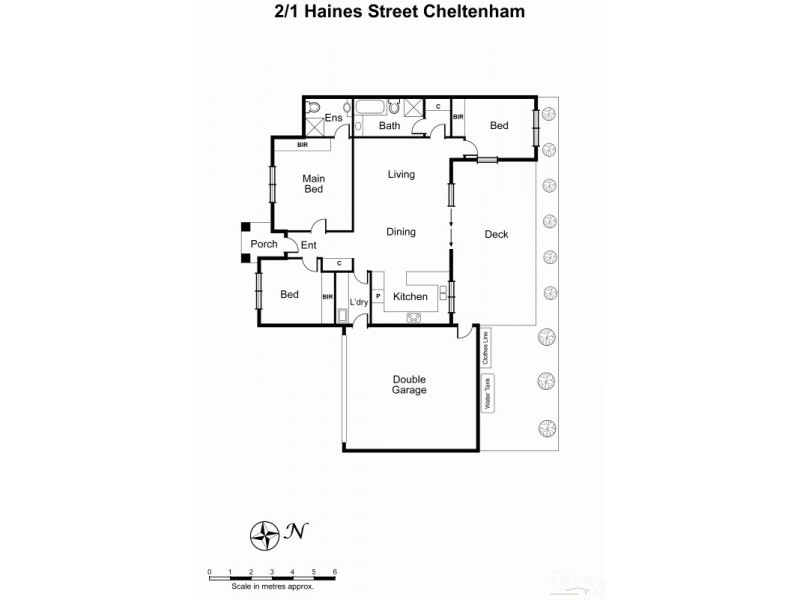 3/1 Haines Street, Cheltenham VIC 3192 Floorplan