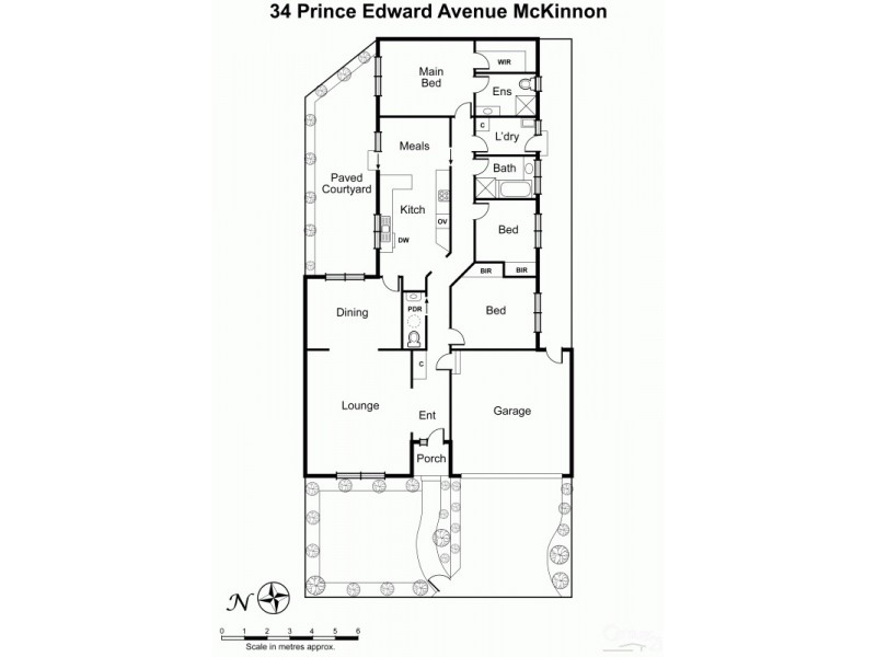 34 Prince Edward Avenue, Mckinnon VIC 3204 Floorplan