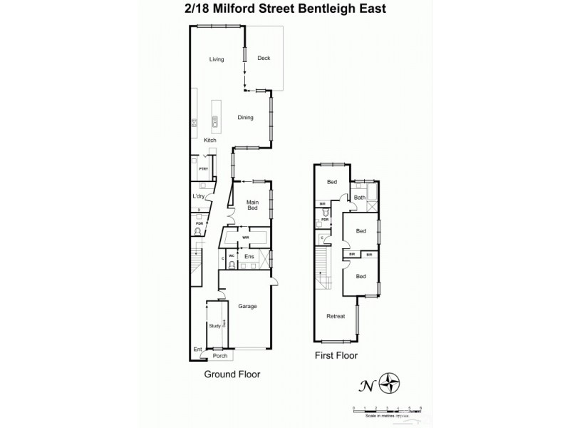 2/18 Milford Street, Bentleigh East VIC 3165 Floorplan
