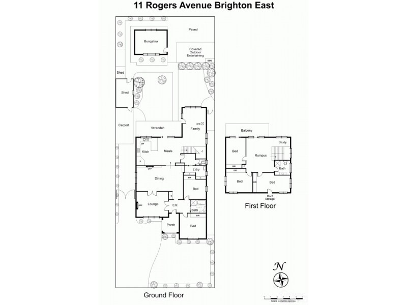 11 Rogers Avenue, Brighton East VIC 3187 Floorplan