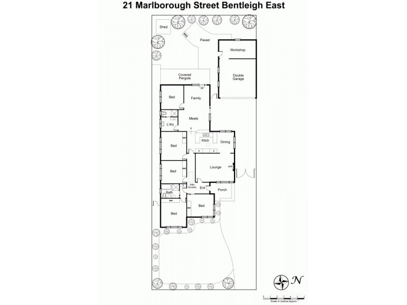 21 Marlborough Street, Bentleigh East VIC 3165 Floorplan