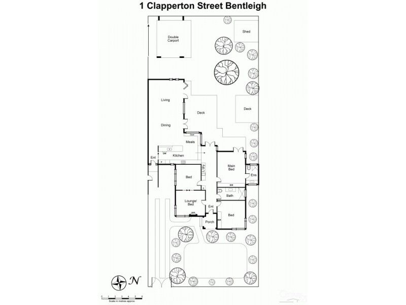 1 Clapperton Street, Bentleigh VIC 3204 Floorplan