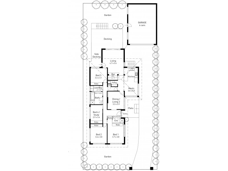 13 Tucker Road, Bentleigh VIC 3204 Floorplan