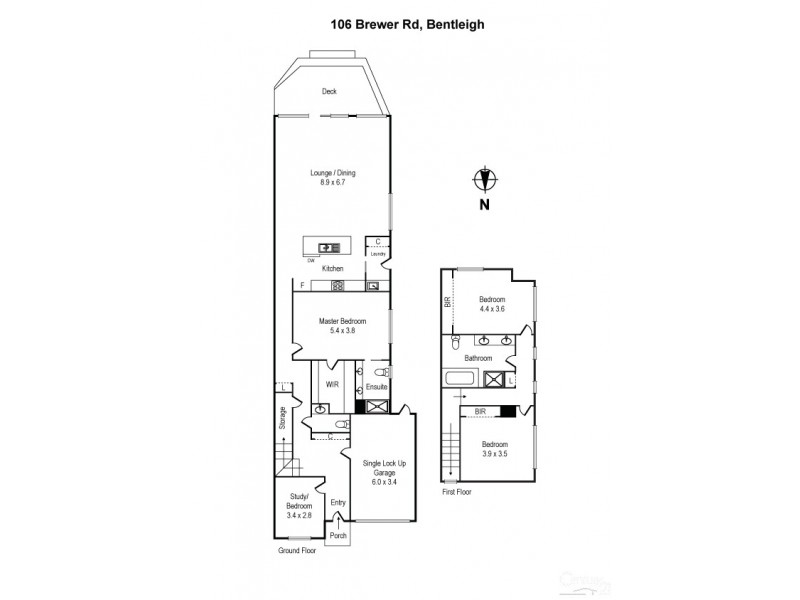 106 Brewer Road, Bentleigh VIC 3204 Floorplan