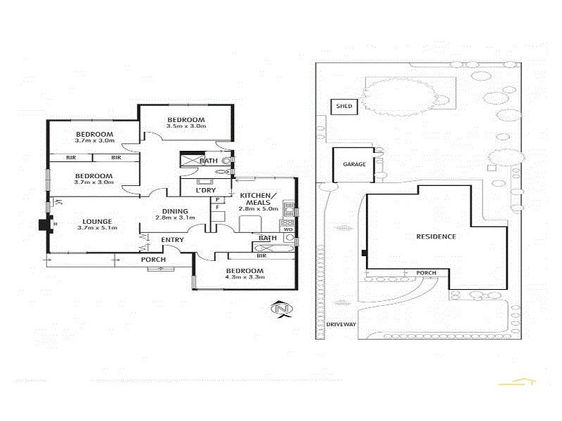 33 Small Road, Bentleigh VIC 3204 Floorplan