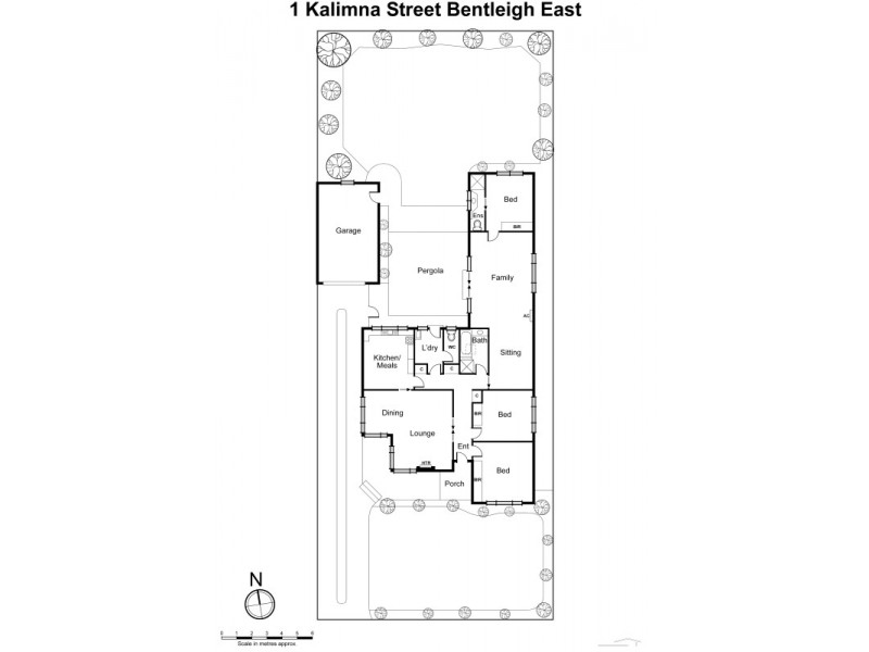 1 Kalimna Street, Bentleigh East VIC 3165 Floorplan