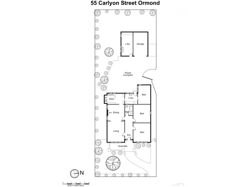 55 Carlyon Street, Ormond VIC 3204 Floorplan